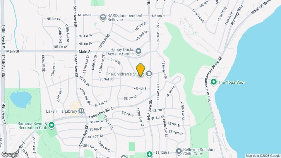 215 163rd Pl SE Map and Location Details