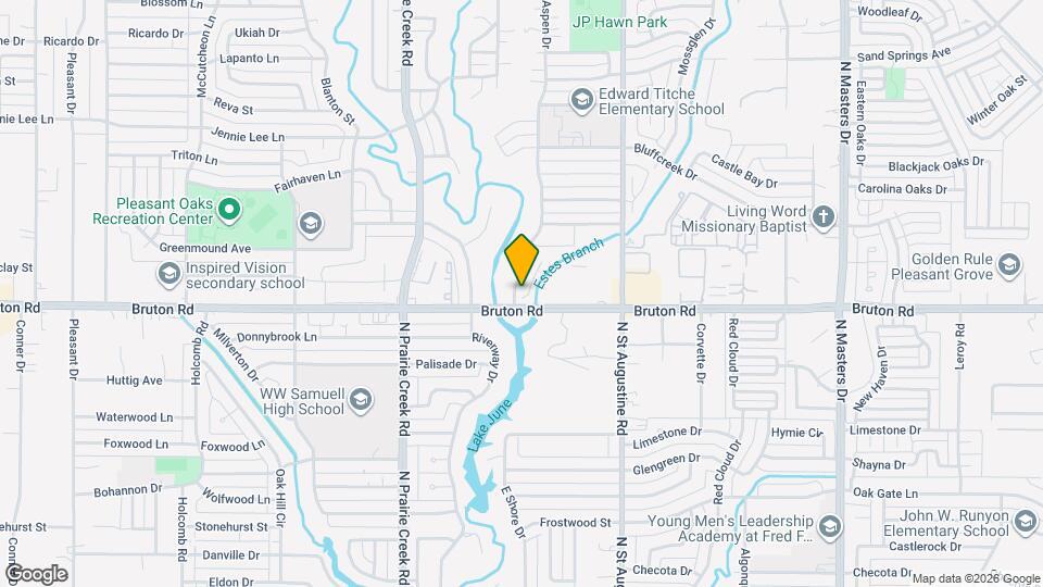 2132 Aspen Dr Map and Location Details