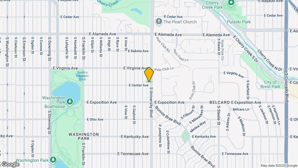 591 S University Blvd Map and Location Details