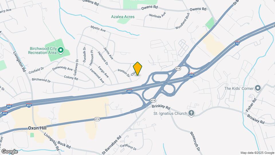 1908 Fenwood Ave Map and Location Details