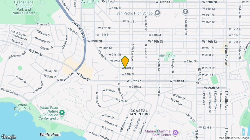 1253 W 23rd St Map and Location Details