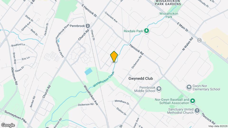 717 Willow St, Unit 2B Map and Location Details