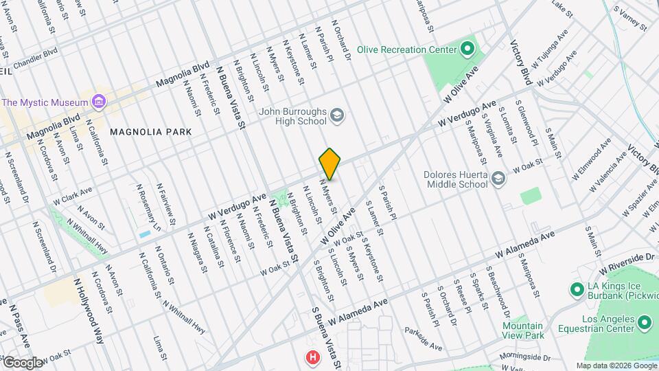 230 N Myers St Map and Location Details