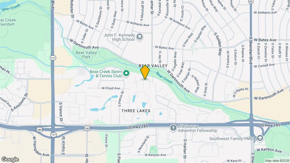 3240 S Marshall St Map and Location Details