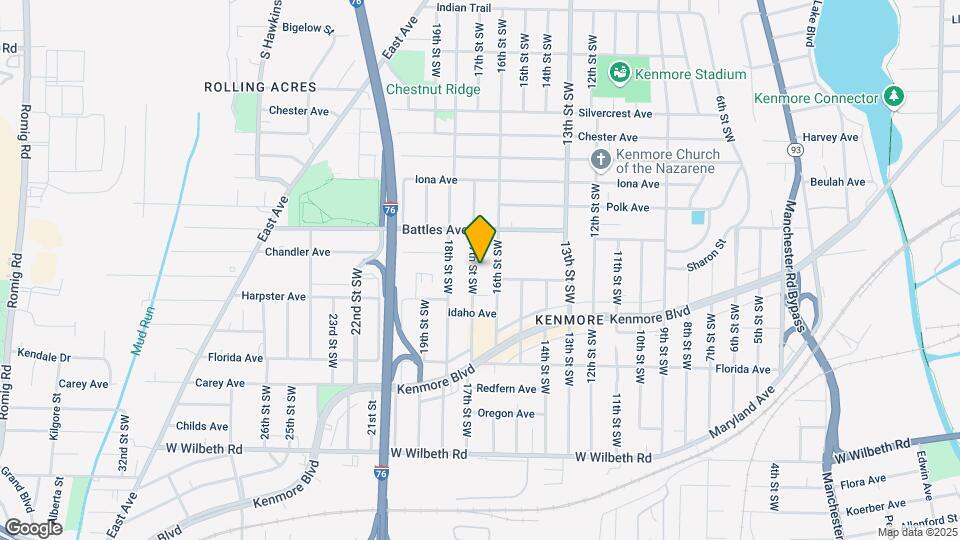 2141 17th St SW Map and Location Details