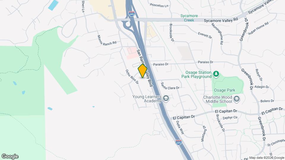 1065 San Ramon Valley Blvd Map and Location Details