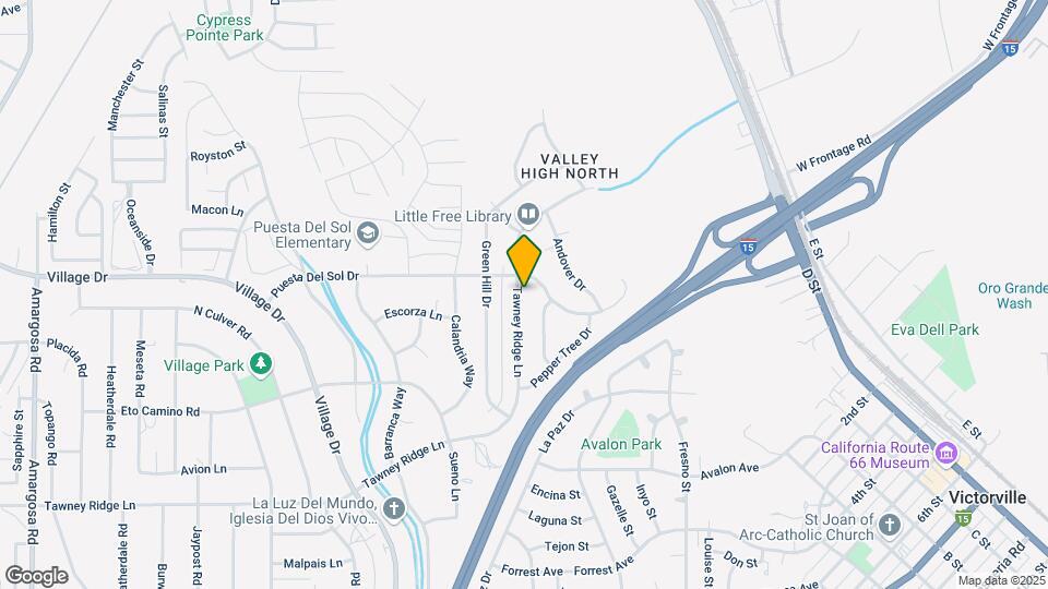 16161 Tawney Ridge Ln Map and Location Details