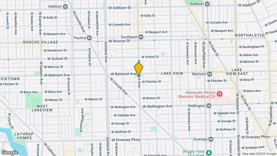 3146 N Southport Ave Map and Location Details