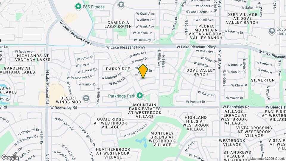 9625 W Mary Ann Dr Map and Location Details