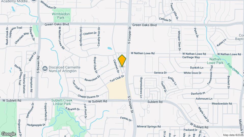 5811 Mansfield Rd Map and Location Details