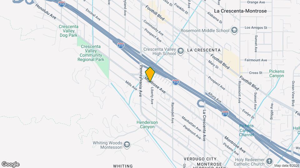 3130 Montrose Ave Map and Location Details