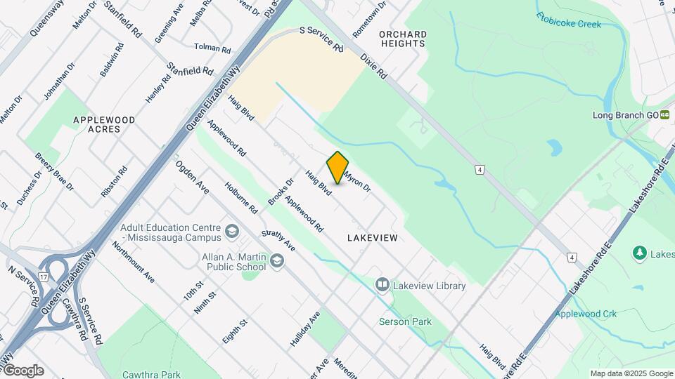 1407 Haig Blvd Map and Location Details