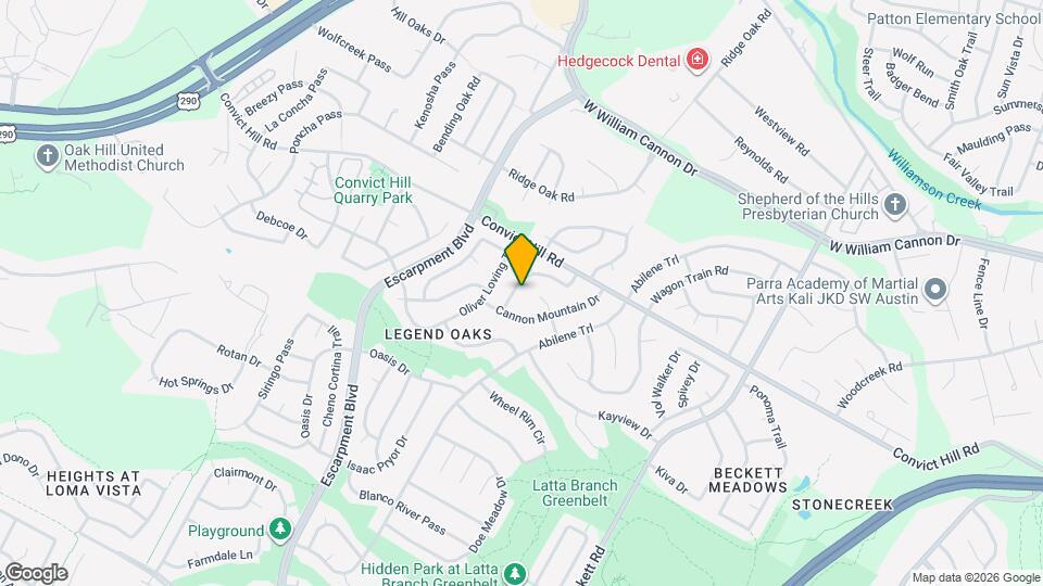 7501 Whistlestop Dr Map and Location Details