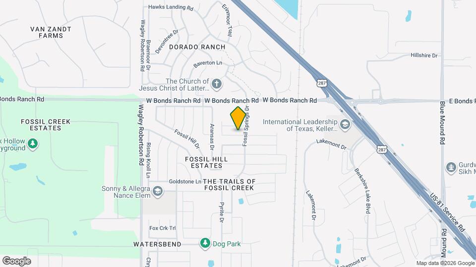 412 Marble Creek Dr Map and Location Details