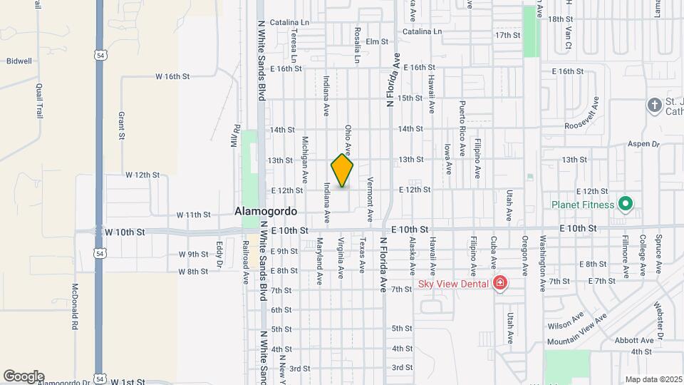 1123 Ohio Ave Map and Location Details