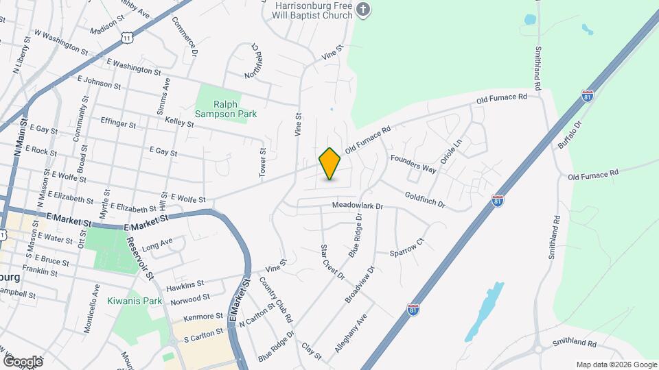 1050 Wellington Dr Map and Location Details