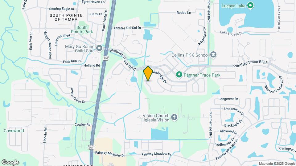10851 Newbridge Dr Map and Location Details
