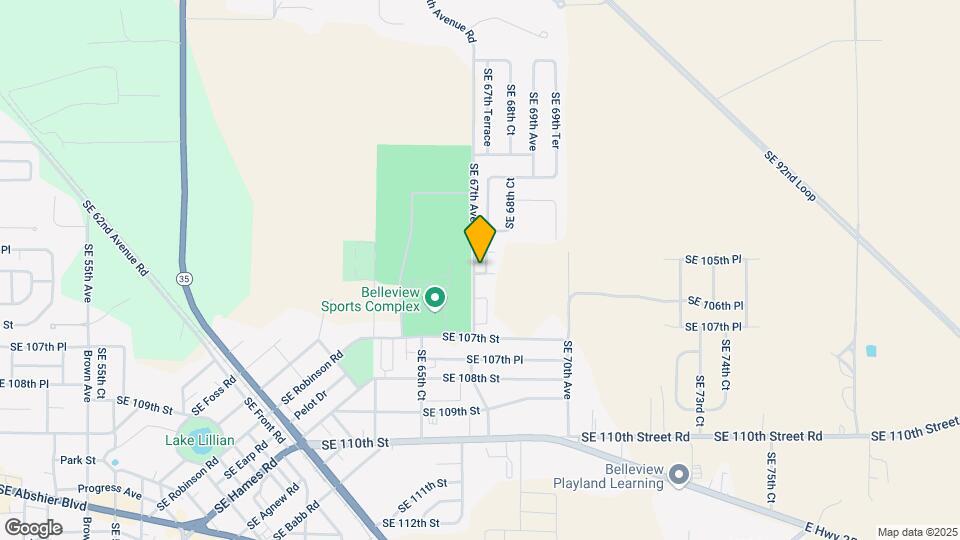 10588 SE 67 Ct Map and Location Details