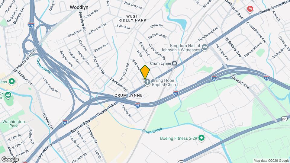 1123 Chester Pike Map and Location Details
