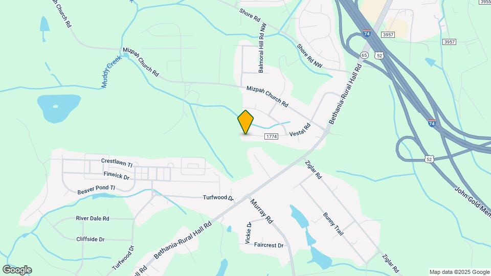 1470 Vestal Rd Map and Location Details