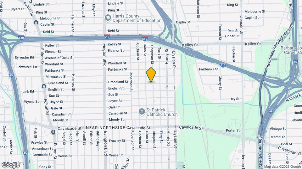 1320 Griffin St Mapa y Detalles de la Ubicación