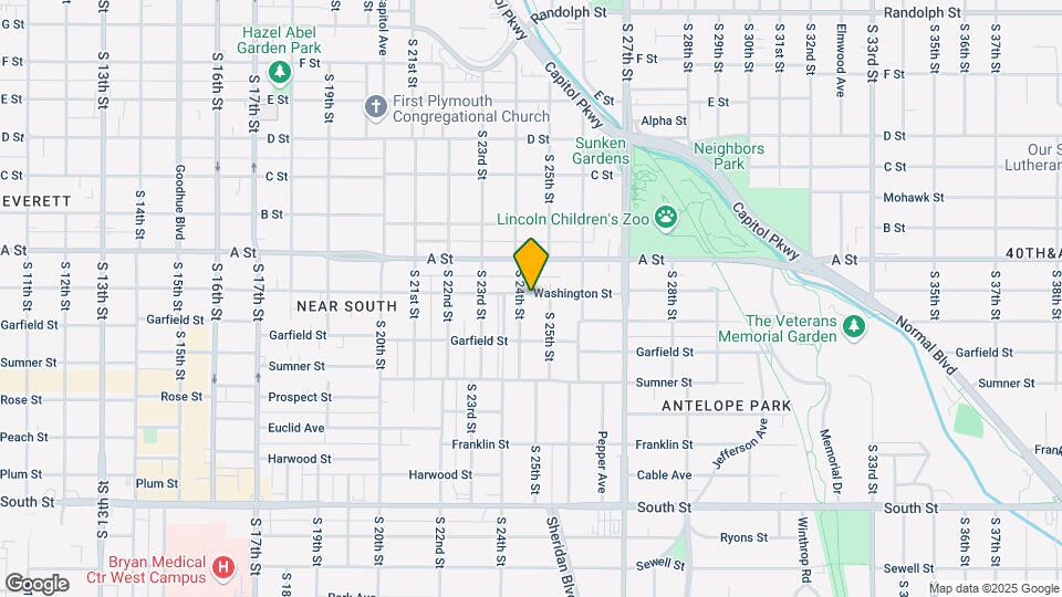 2407-2409 Washington St Map and Location Details