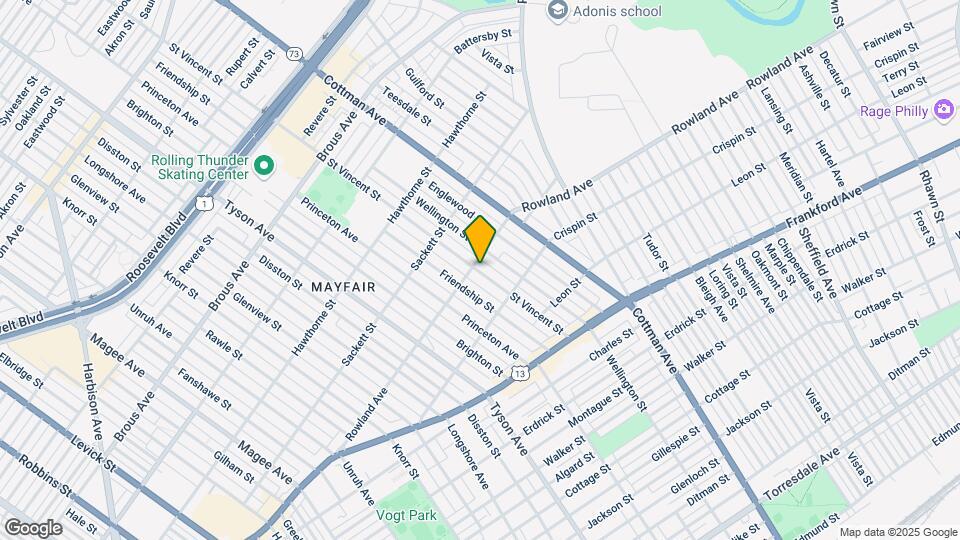 3300 St Vincent St-Unit -First Floor Map and Location Details