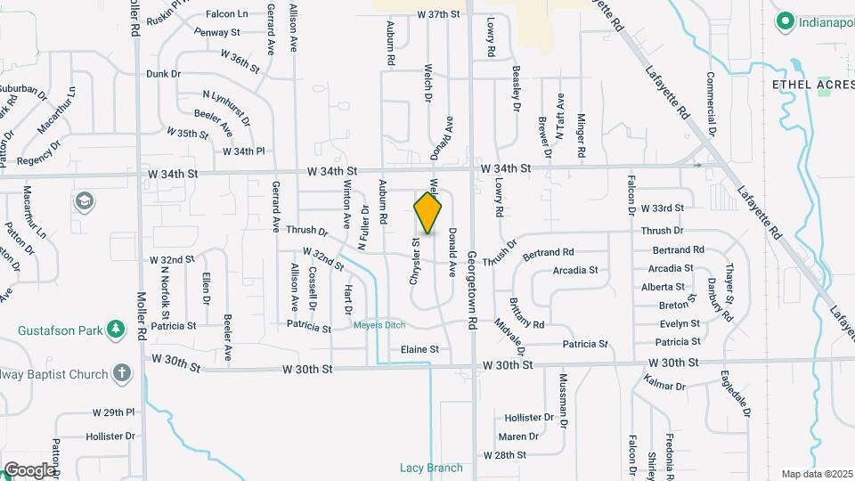 3224 Welch Dr Mapa y Detalles de la Ubicación