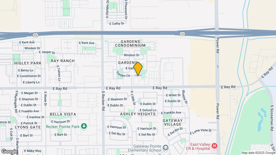 1532 S Avocet St Map and Location Details