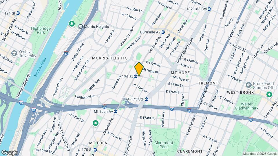 1785 Townsend Avenue Map and Location Details