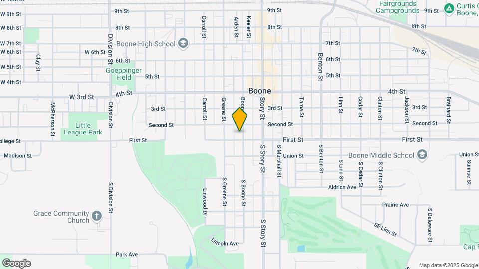 111 Boone St-Unit -3 Map and Location Details