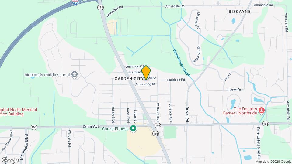 3025 Armstrong St Map and Location Details