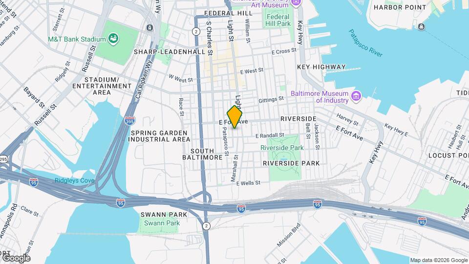 1533 Marshall St Map and Location Details