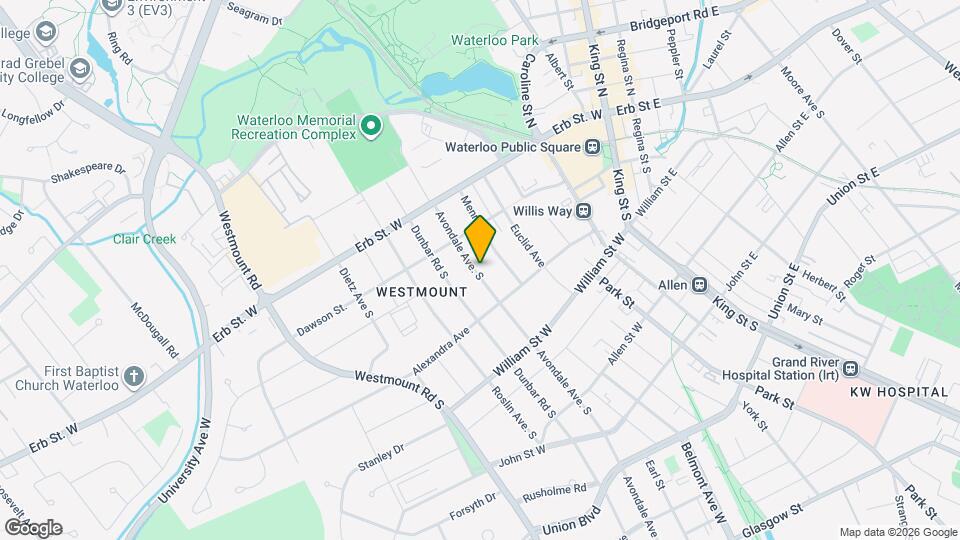 52 Avondale Ave. S Map and Location Details