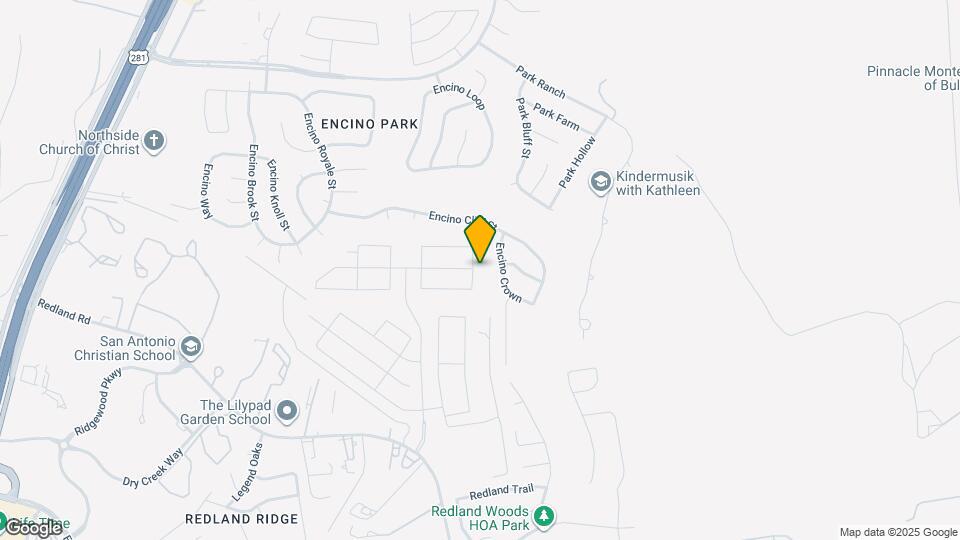 19322 Amore Bluff Map and Location Details