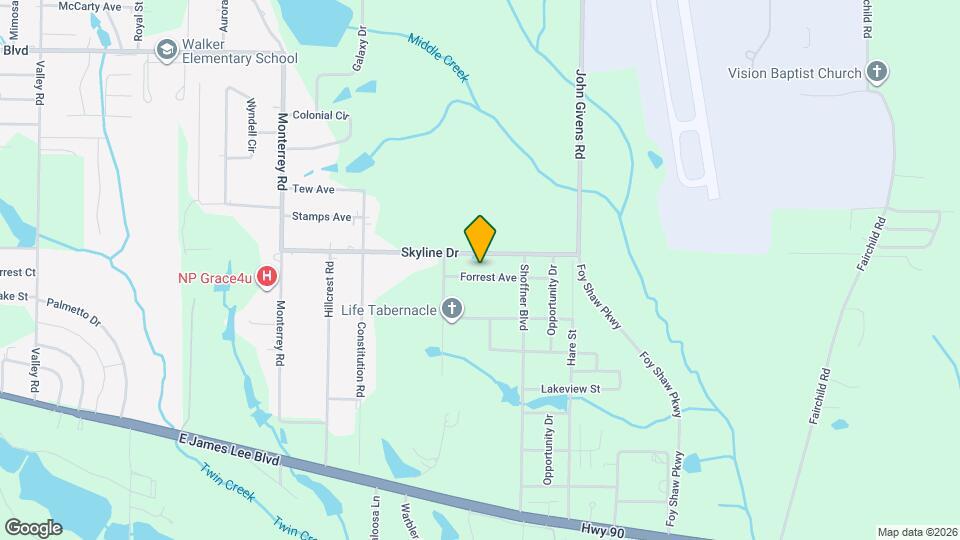 3151 Forrest Ave Map and Location Details