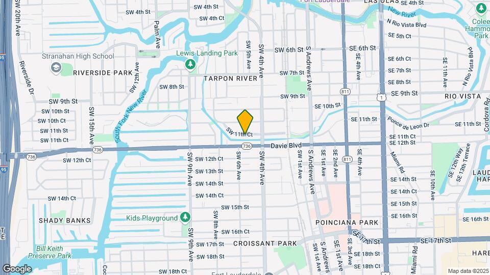 510 SW 11th Ct Map and Location Details