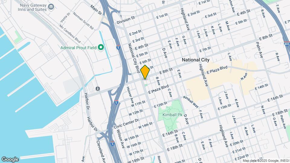 801 National City Blvd, Unit 316 Map and Location Details