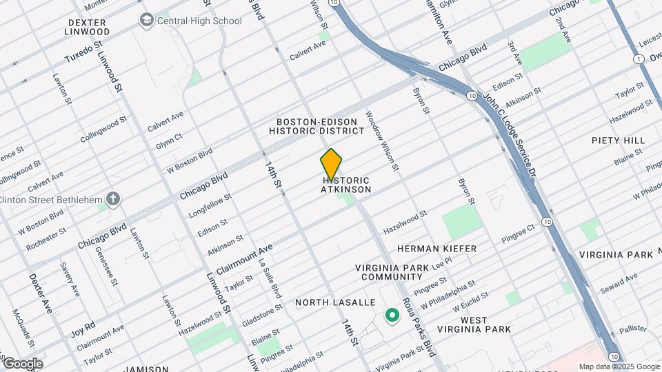 1936 Atkinson St Map and Location Details