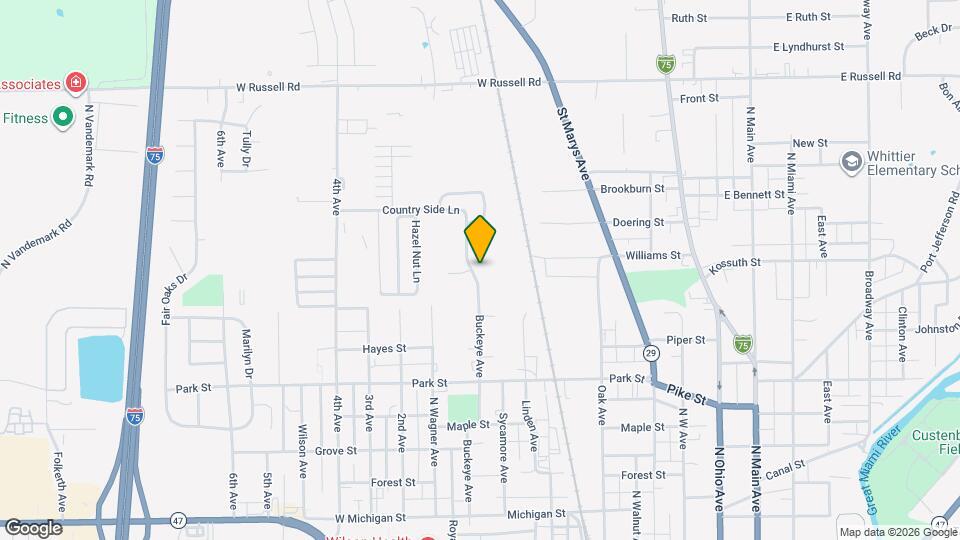 BUCKEYE AVENUE Map and Location Details