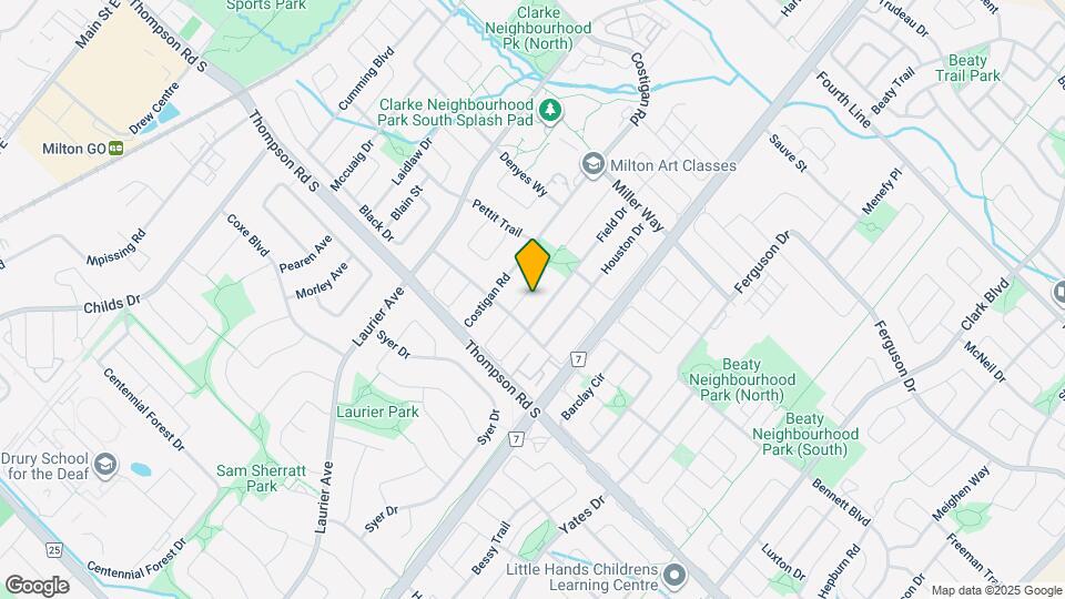 1070 Gorham Way Map and Location Details
