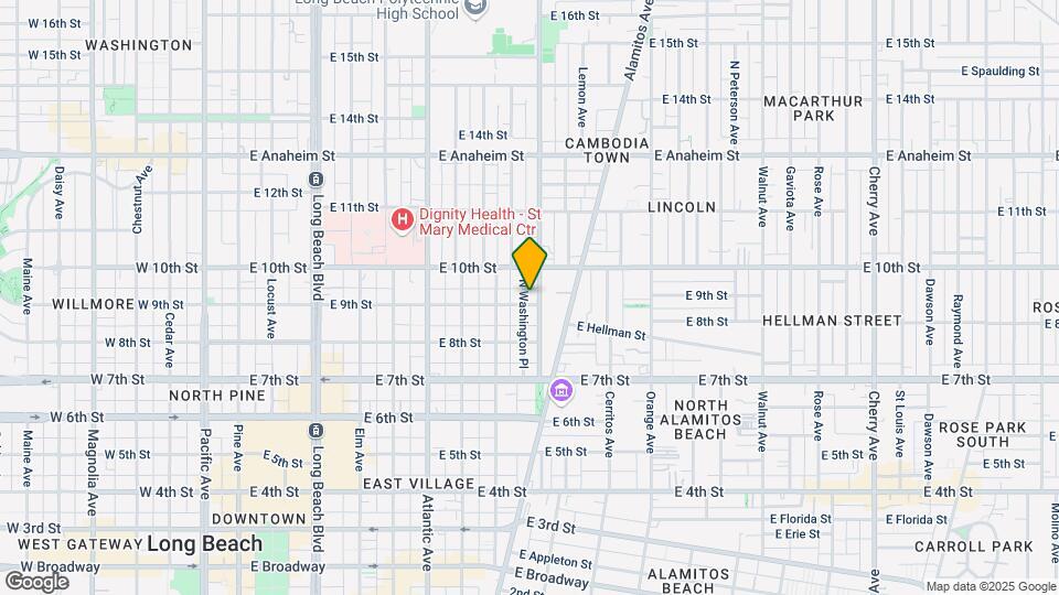 903 E 9th St Map and Location Details