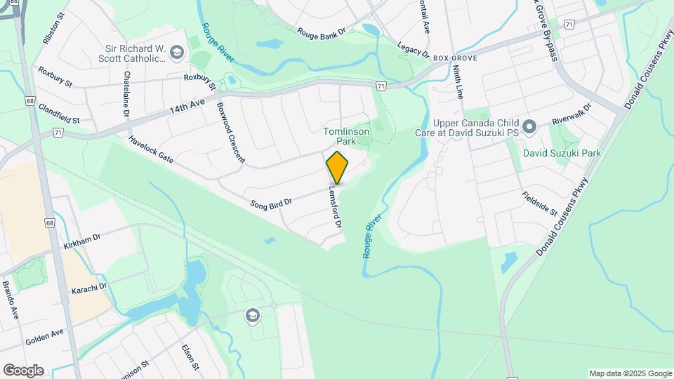 17 Lemsford Dr Map and Location Details