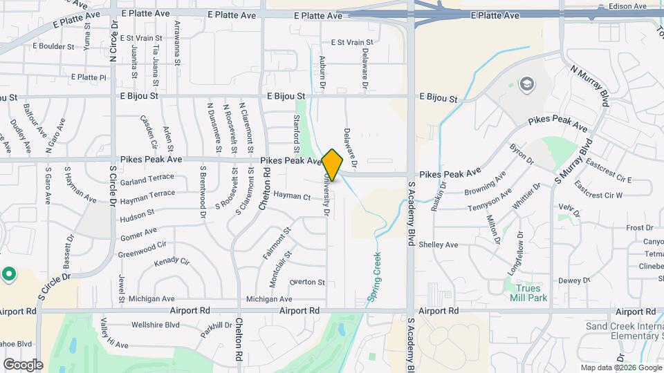 17 University Dr, Unit C Map and Location Details
