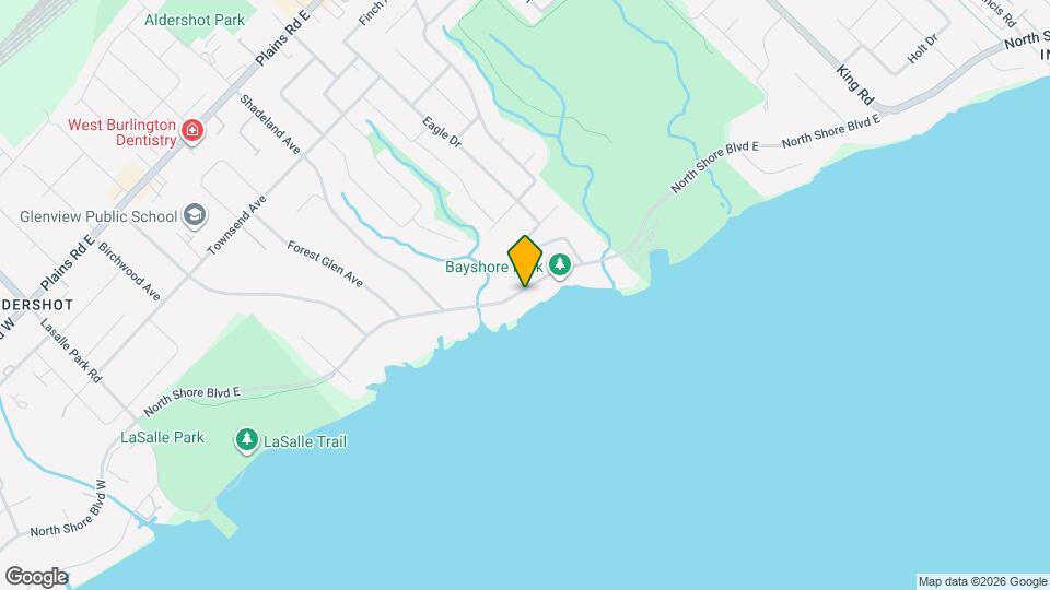 290 North Shore Blvd E Map and Location Details