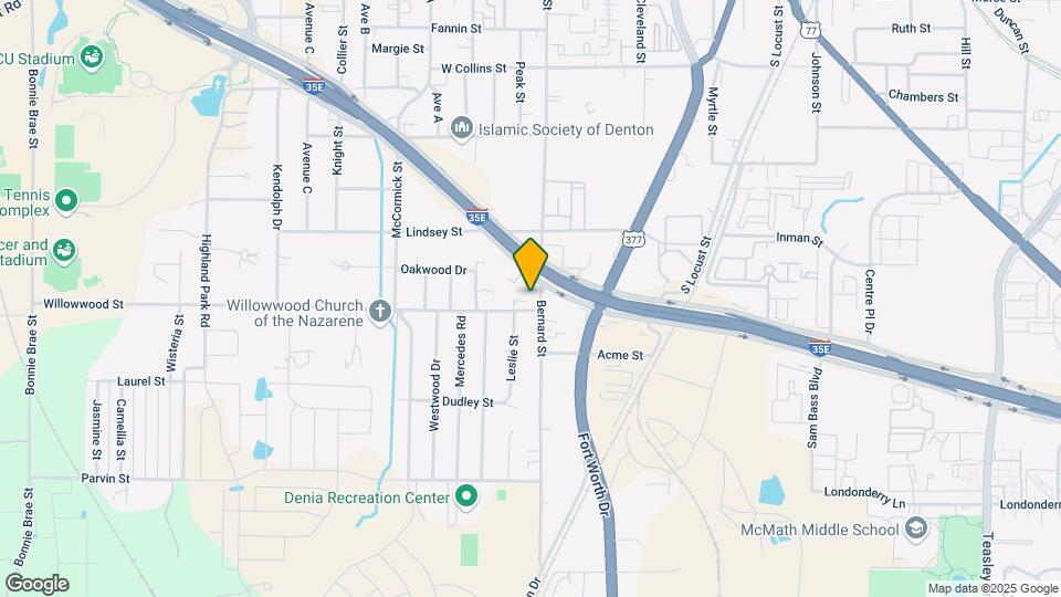 Willowwood Student Housing Map and Location Details