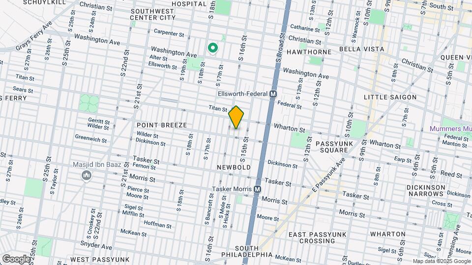 1333 S Mole St Map and Location Details