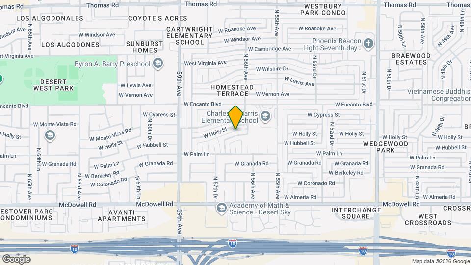 5630 W Hubbell St Map and Location Details