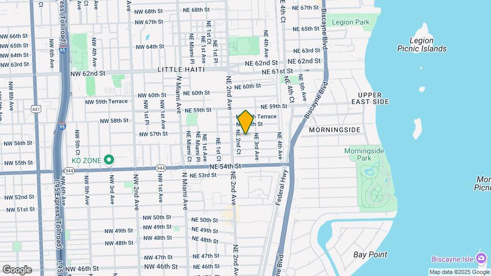 259 NE 56th St Map and Location Details