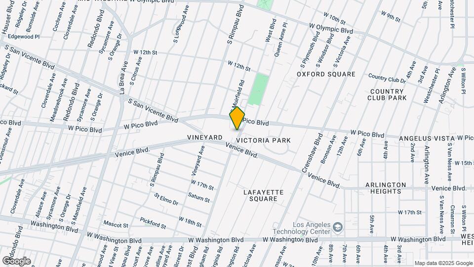 1401 West Blvd Mapa y Detalles de la Ubicación